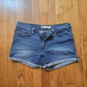Levi's Women's Blue Jean Shorts